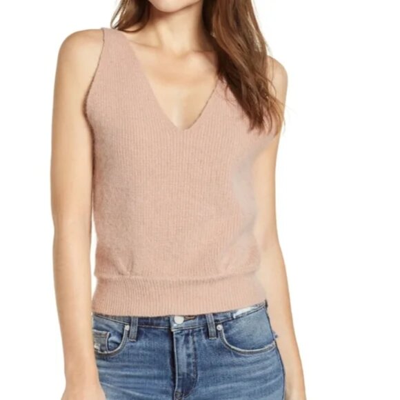 NWT Code X Mode Angora Blend Knit Sweater Tank XS - Picture 1 of 9